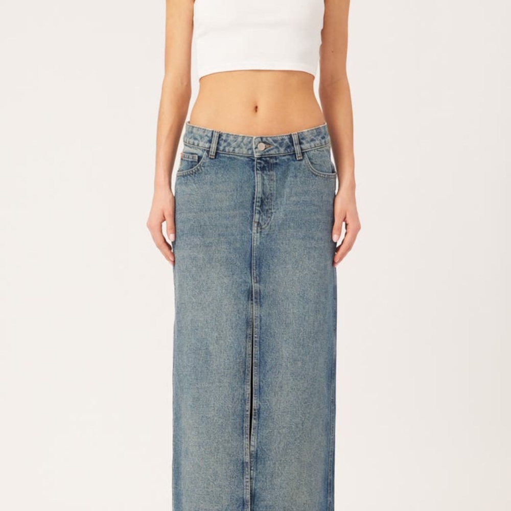 DL1961 Asra Denim Maxi Skirt size 28 NWT’s